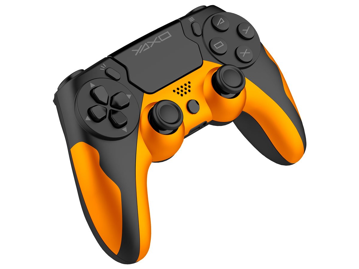 Kontroler YAXO HORNET FURY Inferno Orange - Widok od przodu pod kątem