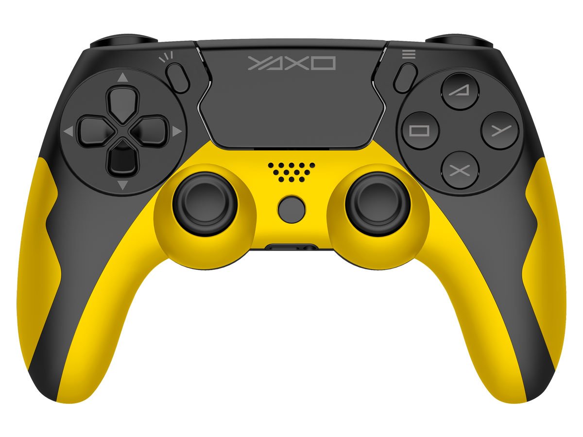 Kontroler YAXO HORNET FURY Solar Yellow - Widok od przodu