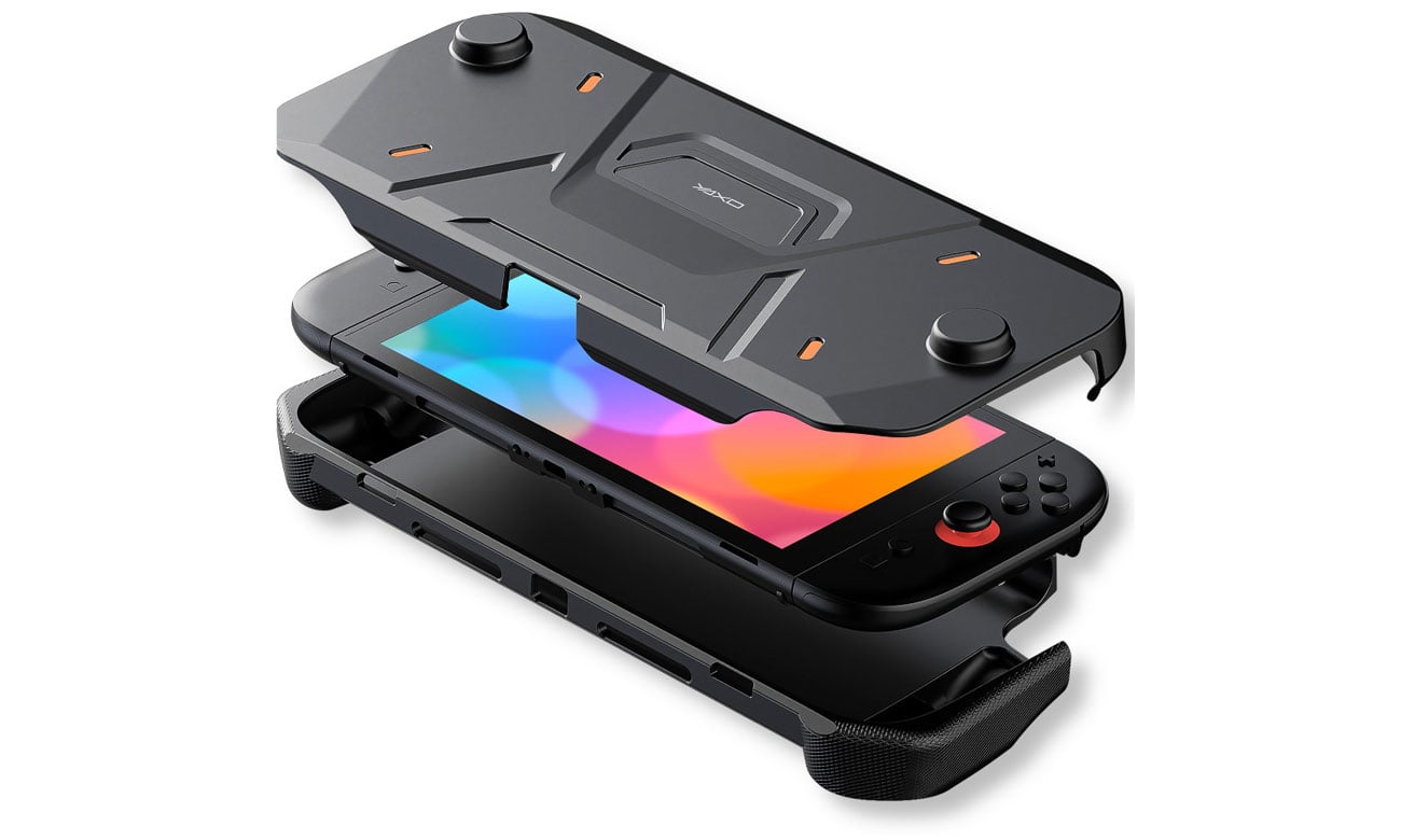 Etui YAXO NOMAD do NS2 Techno Black - Widok ogólny
