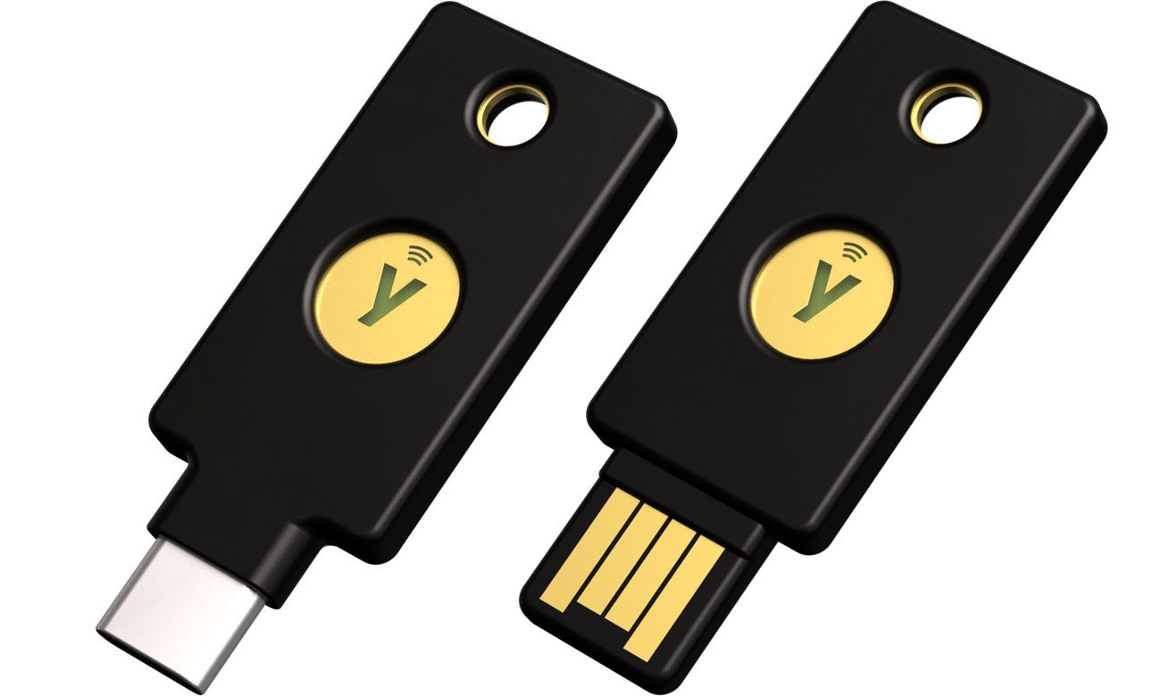 Security Key C NFC by Yubico + Security Key NFC by Yubico