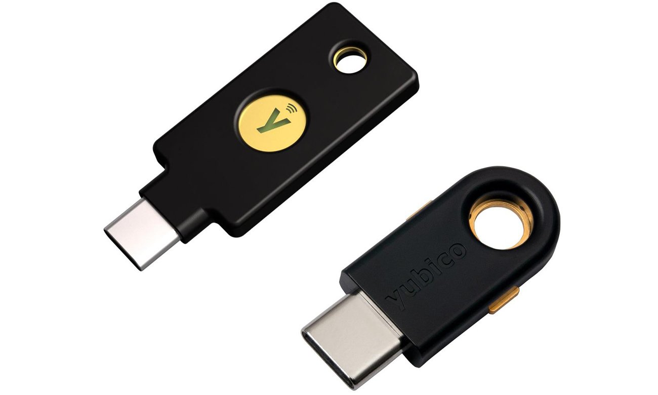 Klucz sprzętowy Yubico Security Key C NFC (czarny) + YubiKey 5C