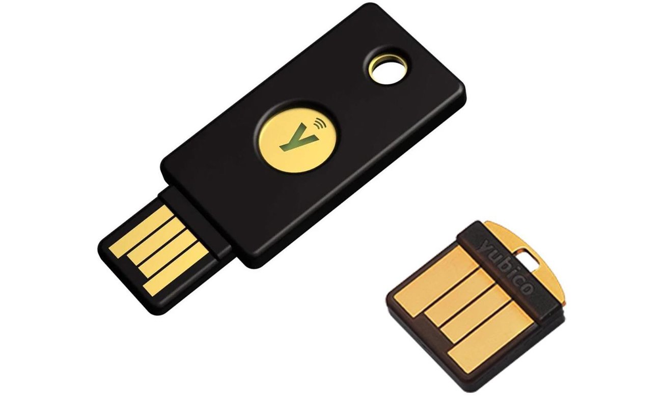 Klucz sprzętowy Yubico Security Key C NFC (czarny) + YubiKey 5-nano