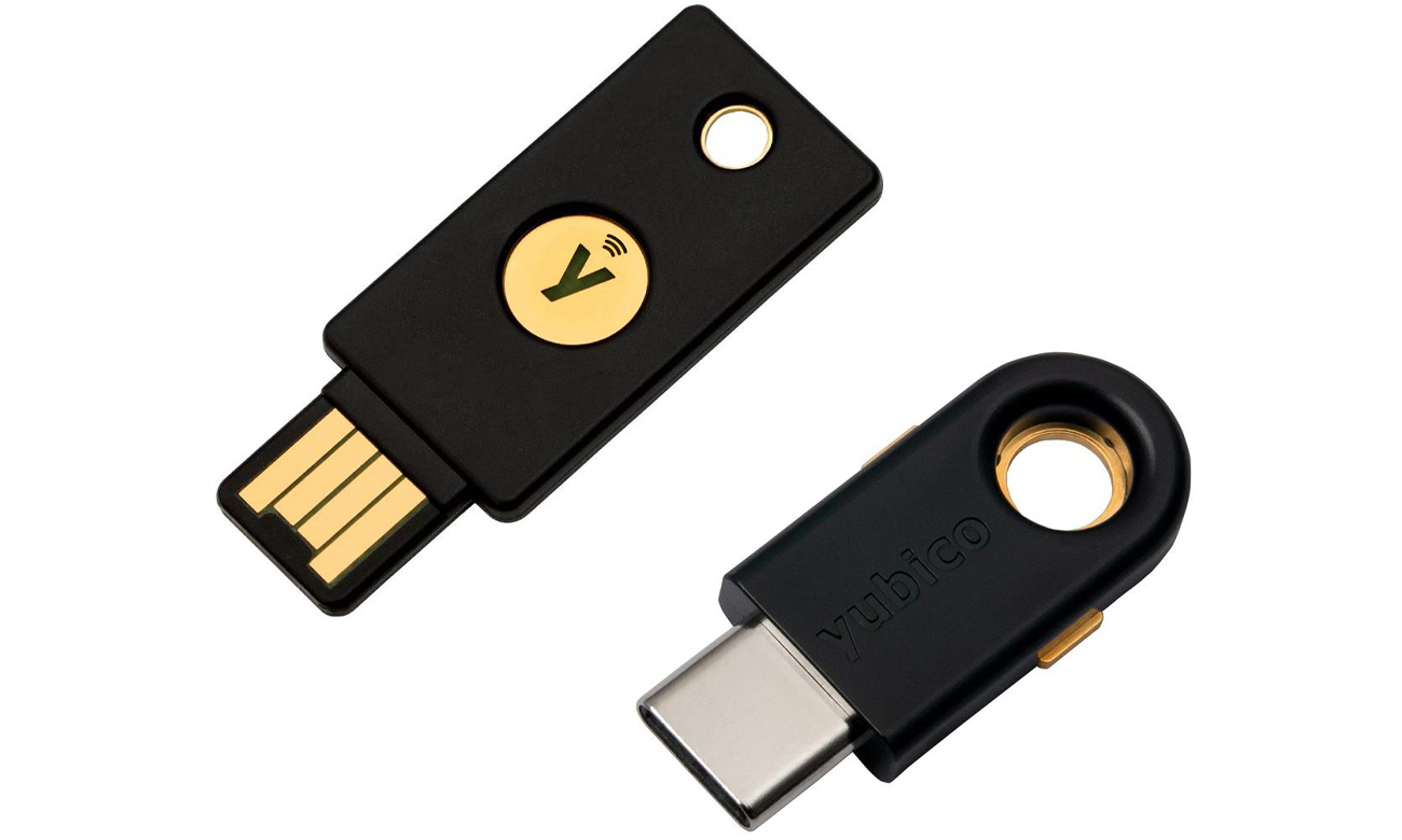 Klucz sprzętowy Yubico YubiKey 5 NFC + YubiKey 5C