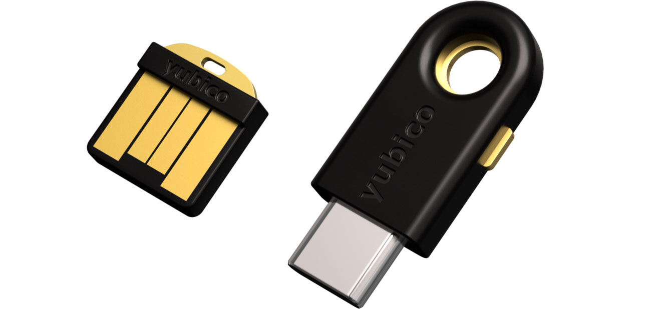 Yubico YubiKey 5-nano + YubiKey 5C