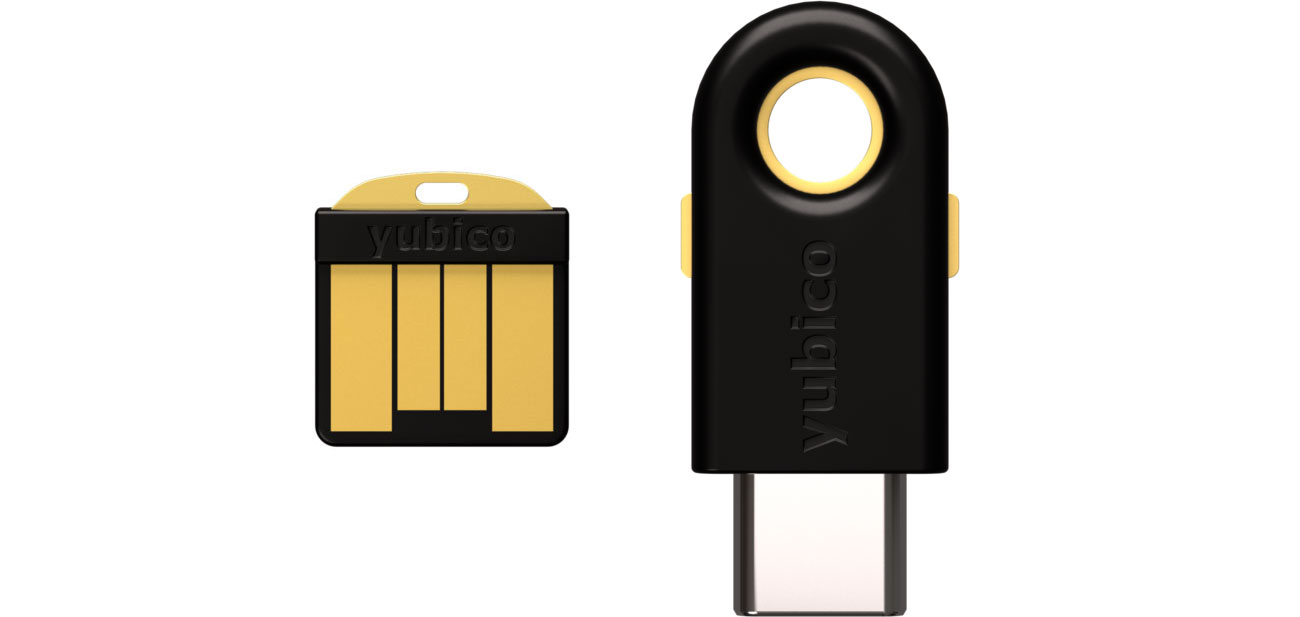 Yubico YubiKey 5-nano + YubiKey 5C