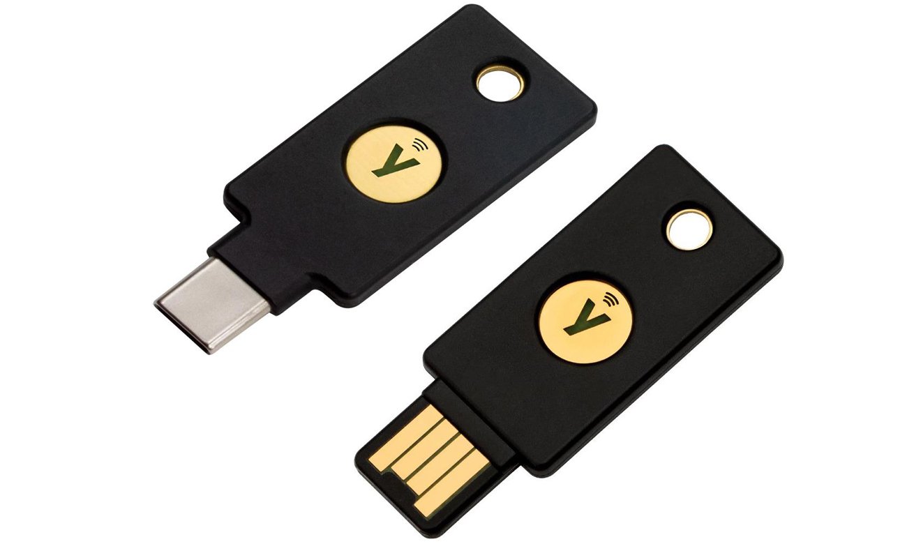 Klucz sprzętowy Yubico YubiKey 5C NFC + YubiKey 5 NFC