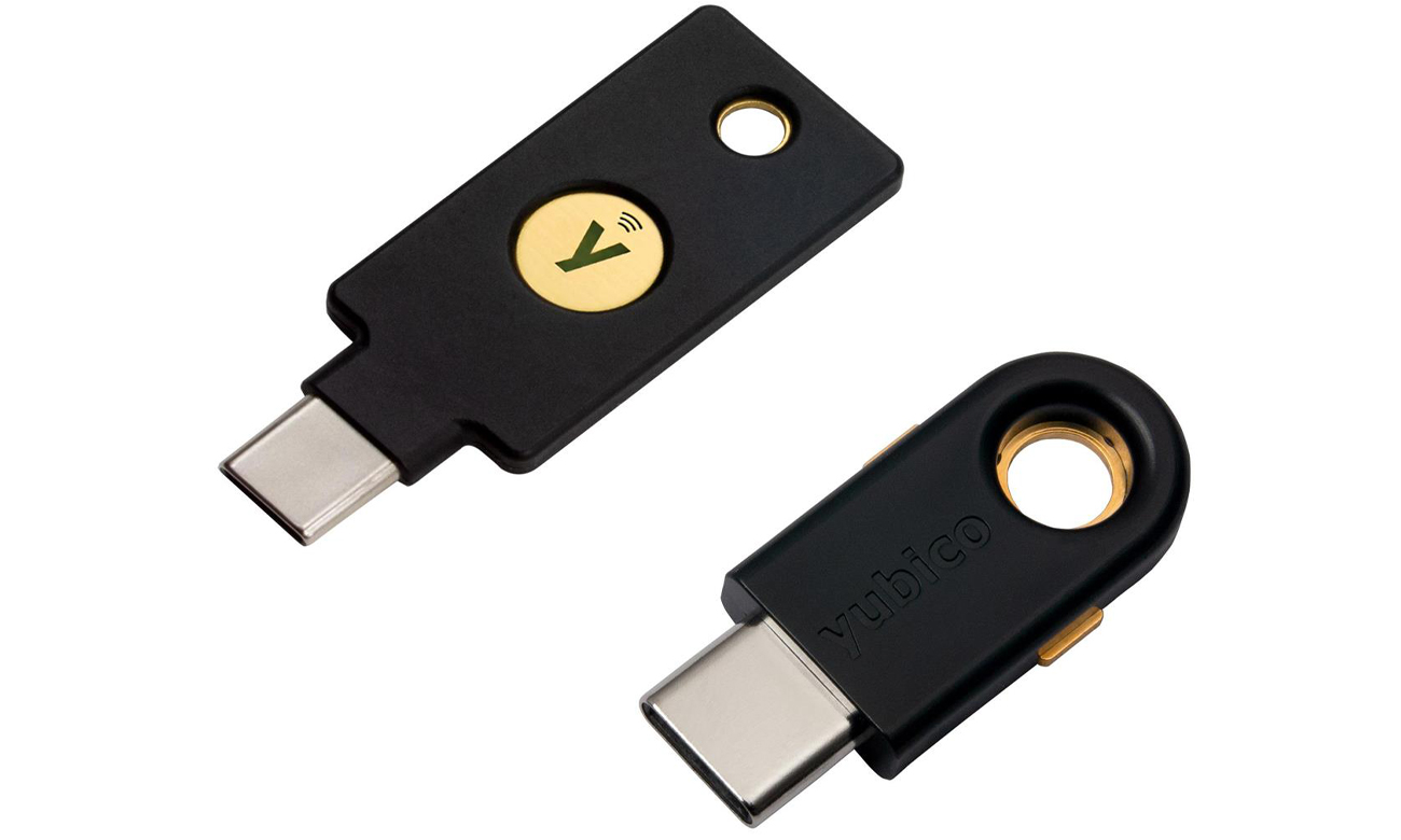 Klucz sprzętowy Yubico YubiKey 5C NFC + YubiKey 5C