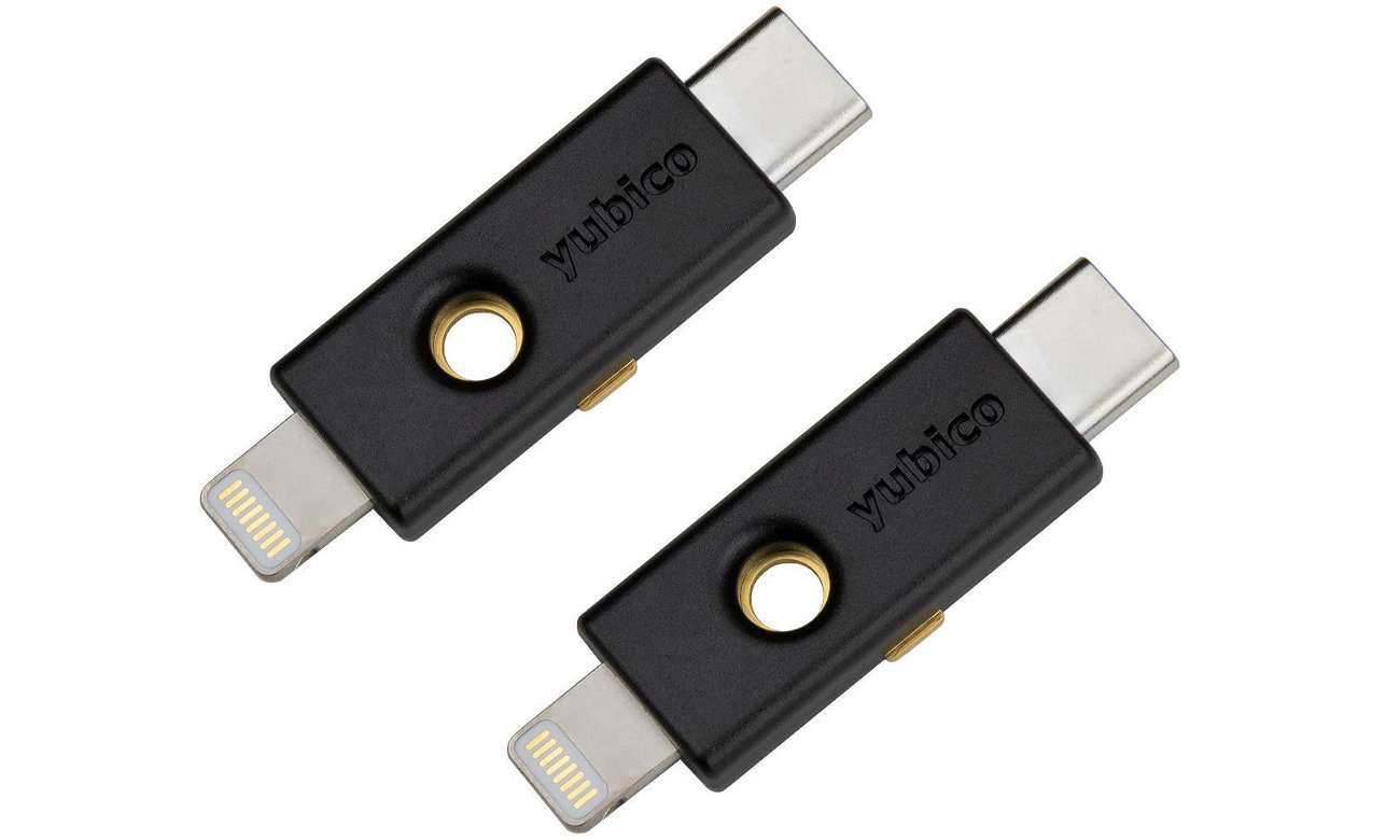 Klucz sprzętowy Yubico YubiKey 5Ci - zestaw 2 sztuk