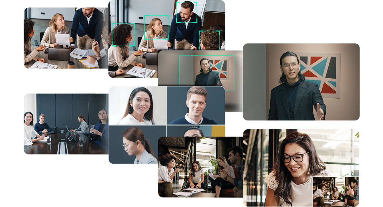 Yealink MeetingBar A20 Tryby AI