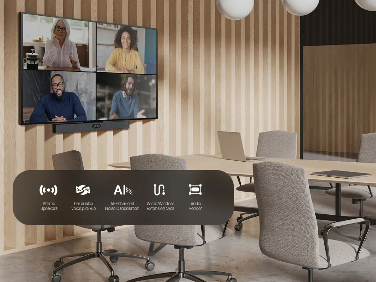 Zestaw do wideokonferencji Yealink MeetingBar A40 - Grafika lifestyle
