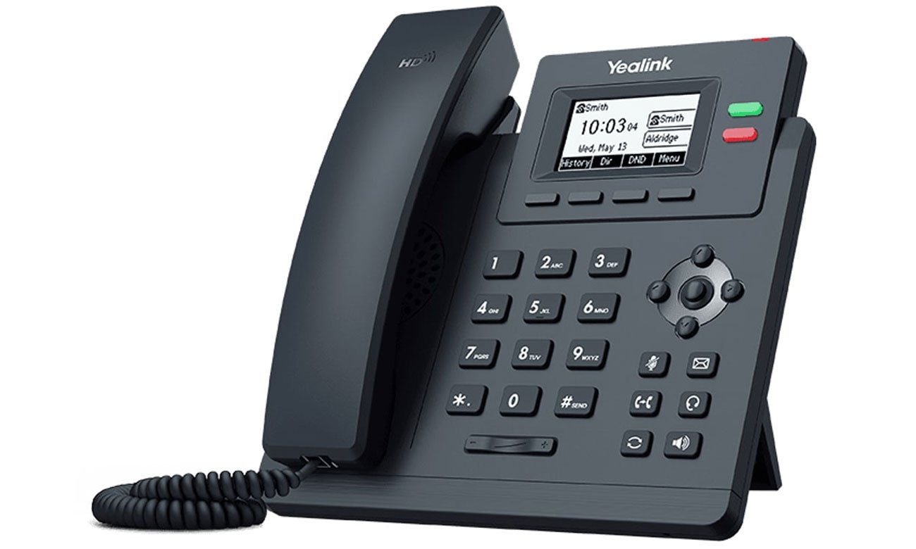 Telefon VoIP Yealink SIP-T31G - Widok ogólny