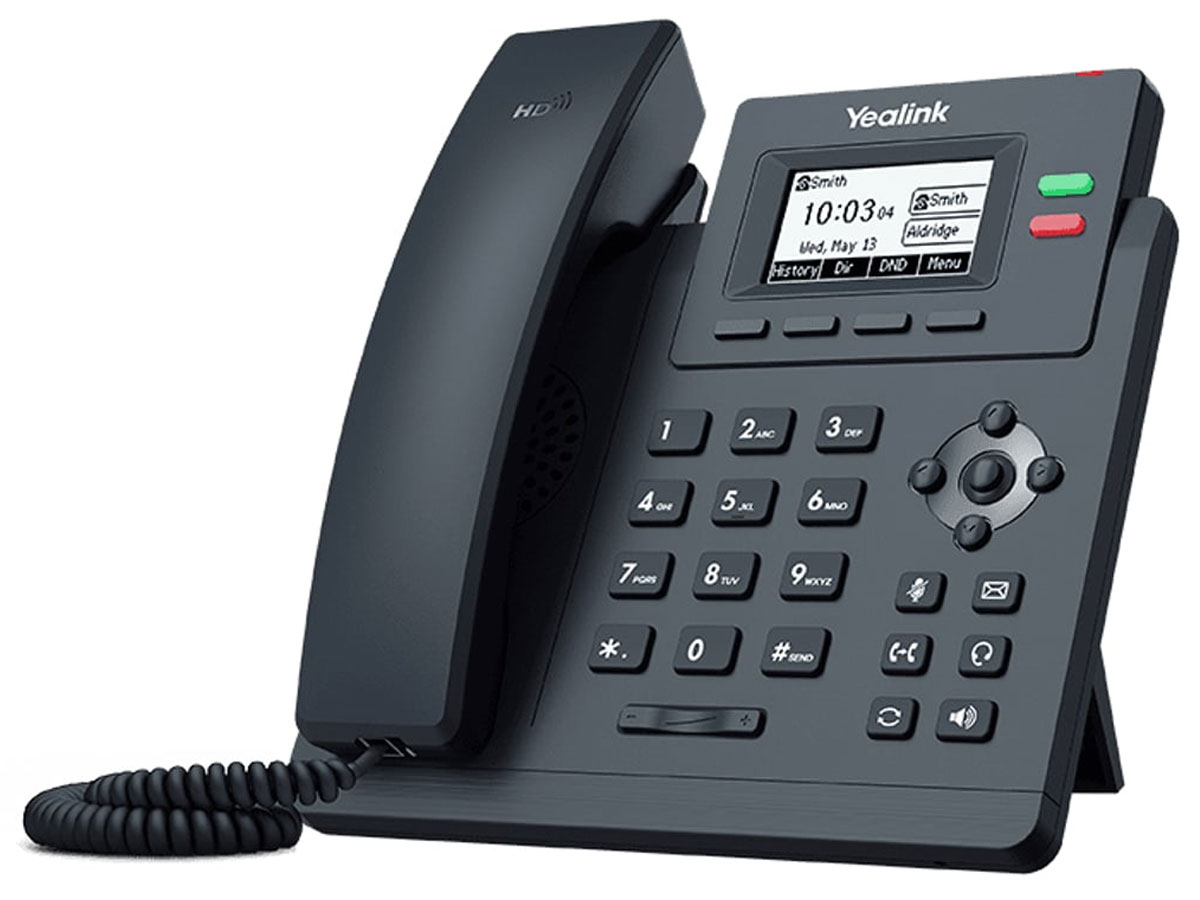Telefon VoIP Yealink SIP-T31G - Widok ogólny