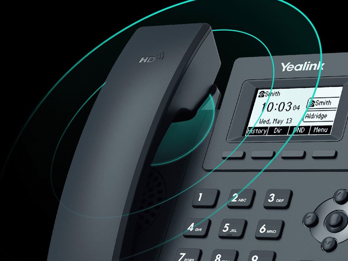 Telefon VoIP Yealink SIP-T31W - Wysoka jakość dźwięku