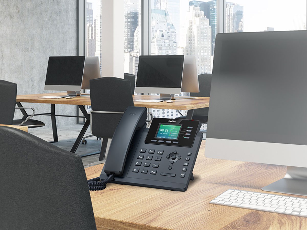 Telefon VoIP Yealink SIP-T34W - Stabilna łączność bezprzewodowa i przewodowa