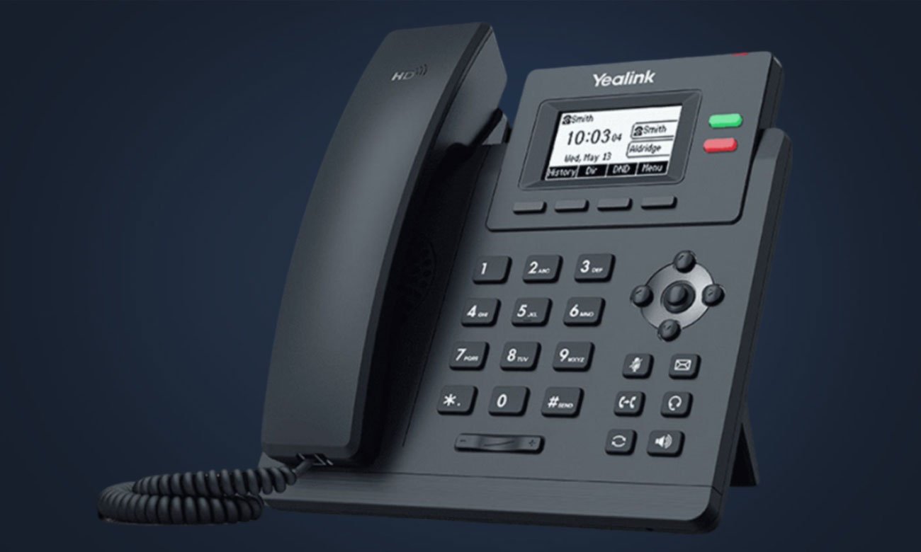Telefon VoIP Yealink SIP-T34W - Widok ogólny, grafika z tłem