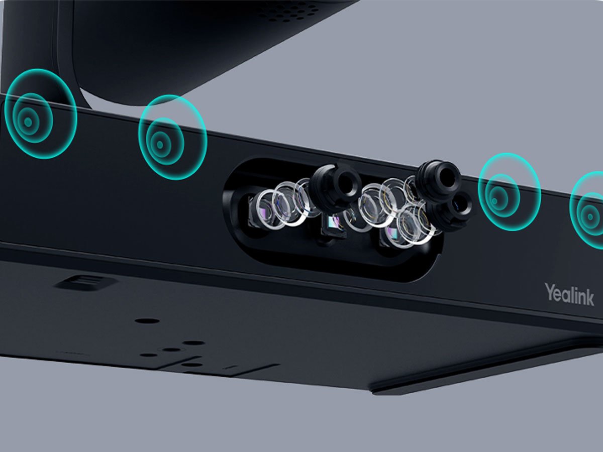 Kamera do wideokonferencji Yealink SmartVision 80 - Zaawansowane śledzenie uczestników