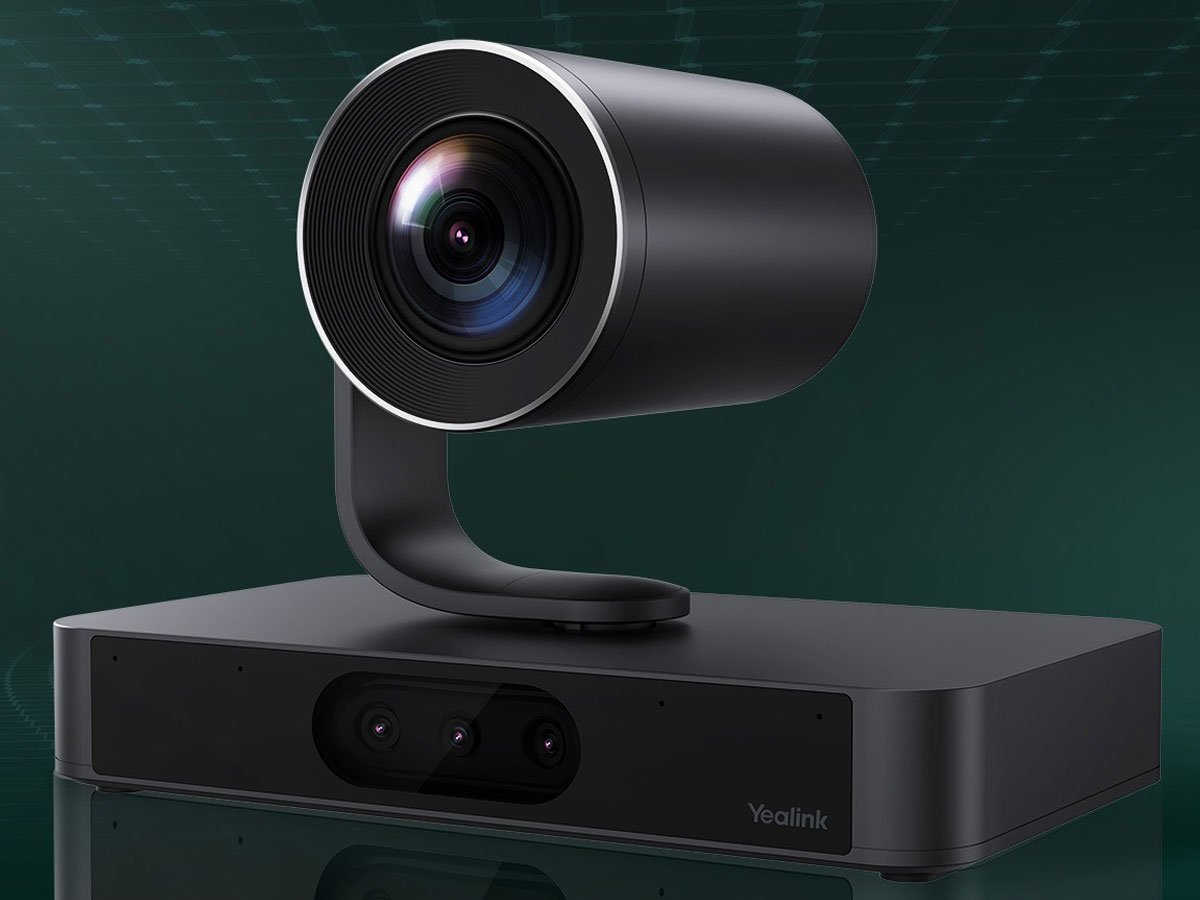 Kamera do wideokonferencji Yealink SmartVision 80 - Widok ogólny, grafika z tłem