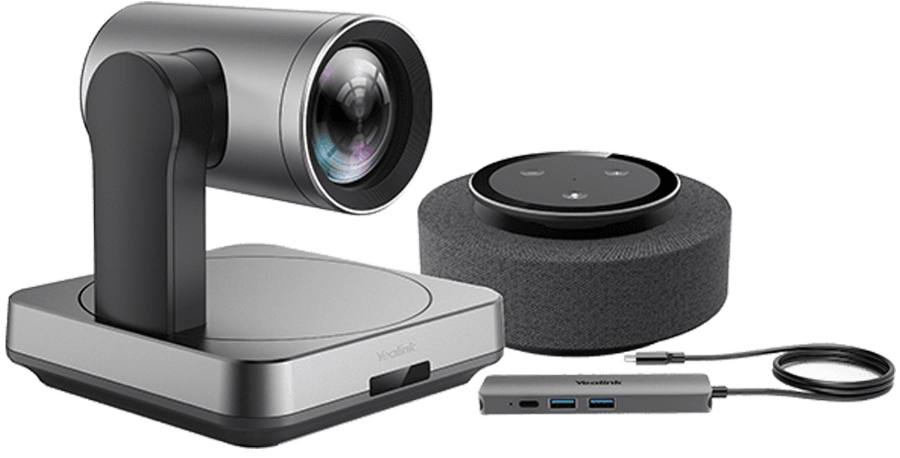 Zawartość zestawu do wideokonferencji Yealink UVC84-BYOD-210