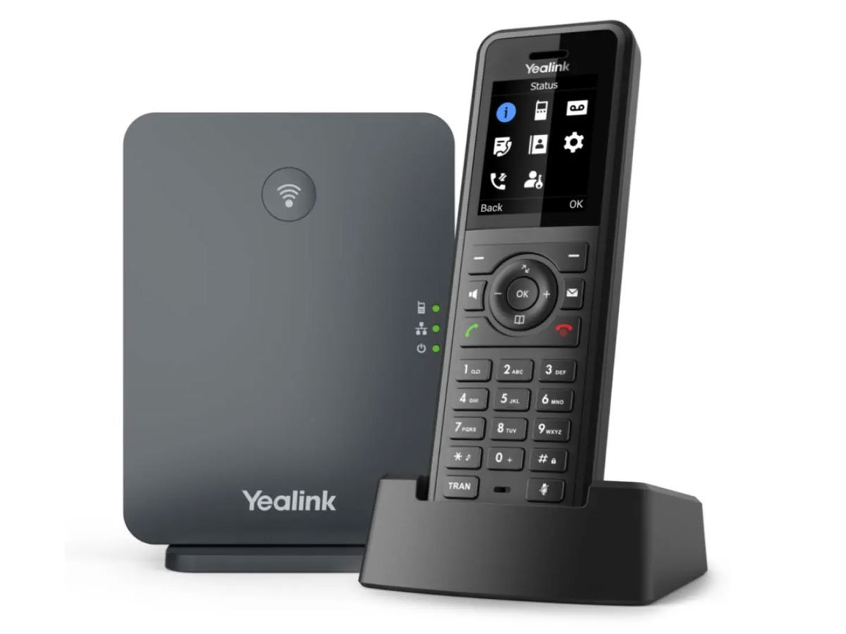 Telefon DECT Yealink W77P - Wygodna obsługa i intuicyjne sterowanie