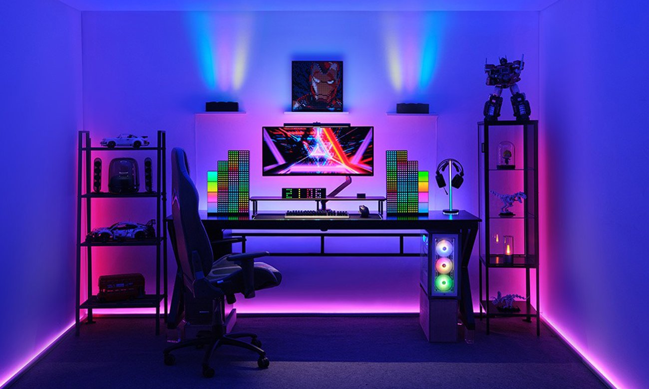 Świetlny panel gamingowy Yeelight Smart Cube Light Panel - Grafika lifestyle