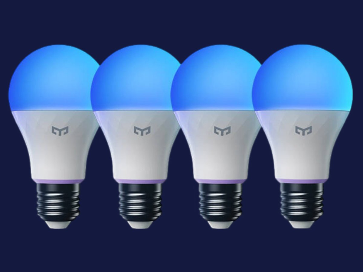 Inteligentna żarówka Yeelight W4 E27 (kolor) - 4 szt. - Grafika z tłem