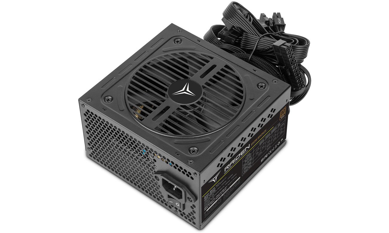 Zasilacz Yeyian Raiden 650W 80 Plus Bronze