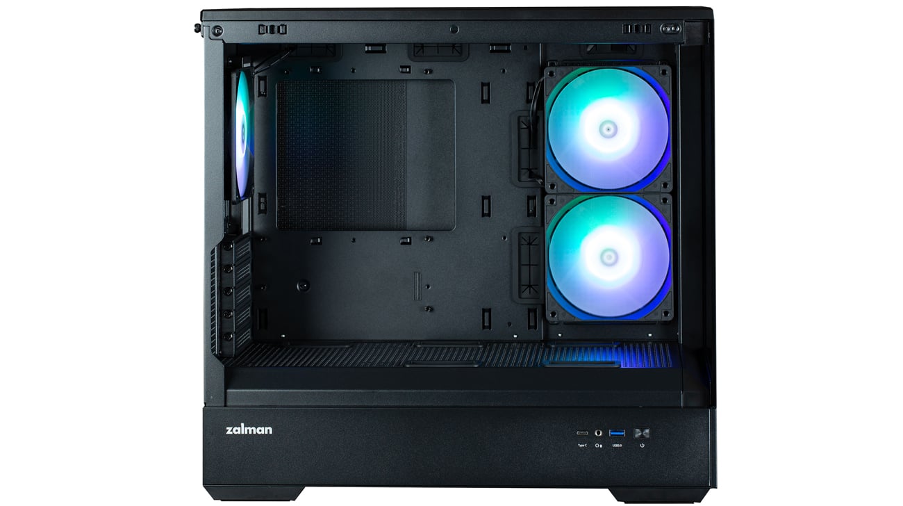 Zalman P30 wnętrze
