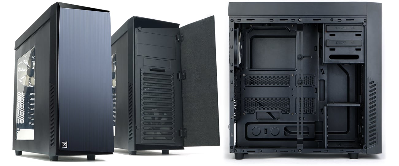 Zalman R1 czarna USB 3.0 elegancka budowa