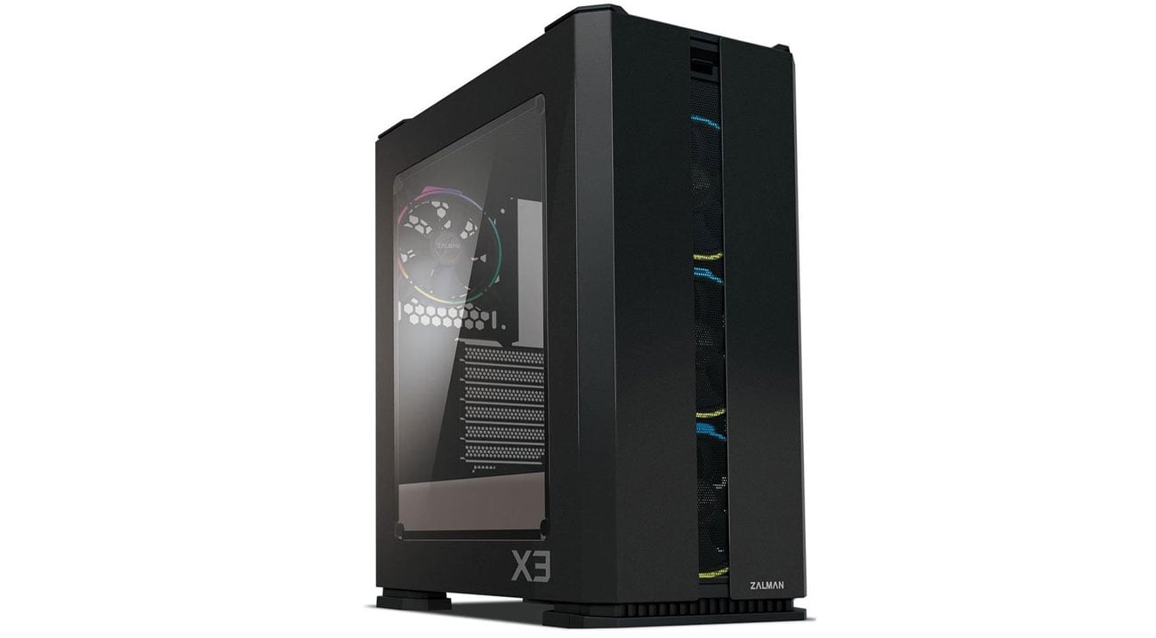 Obudowa Zalman X3 Black TG RGB