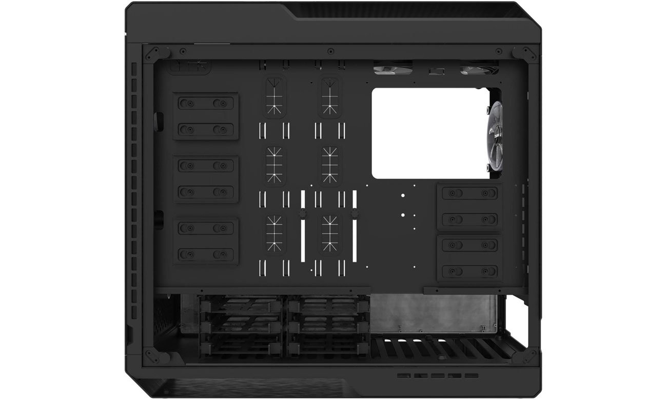 Zalman X7 Miejsca montażowe na dyski HDD i SSD