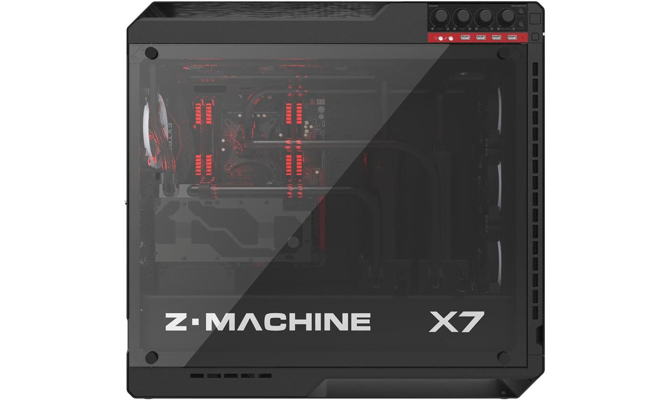 Zalman X7 Panel sterowania wentylatorami, LED i porty USB