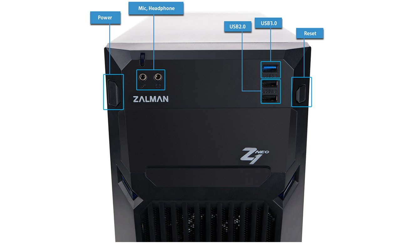 Zalman Z1 Neo USB 3.0 Przedni Panel