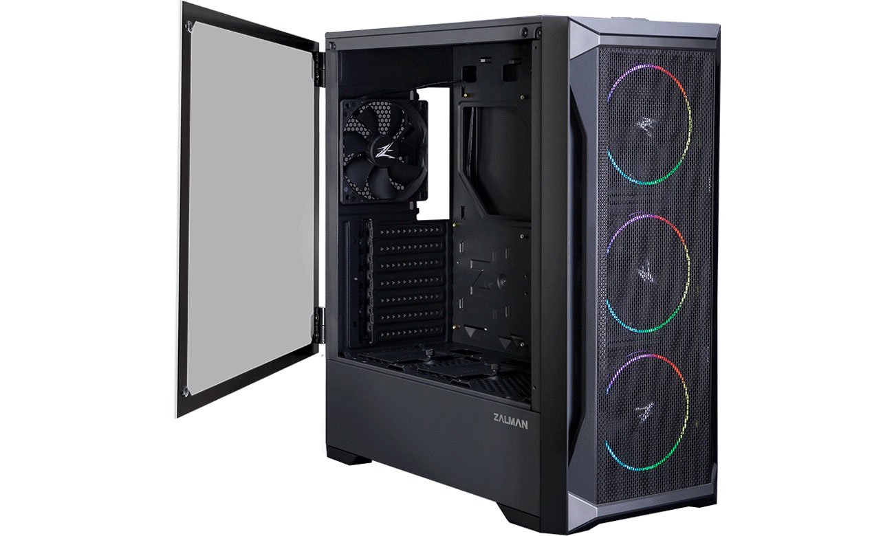 Zalman Z8 MS - Przód