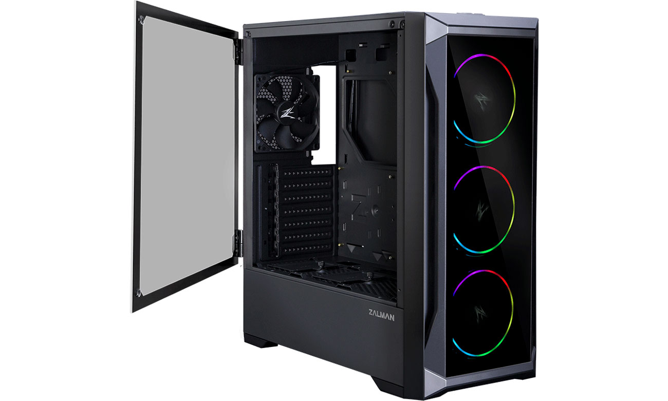 Zalman Z8 TG - Przód