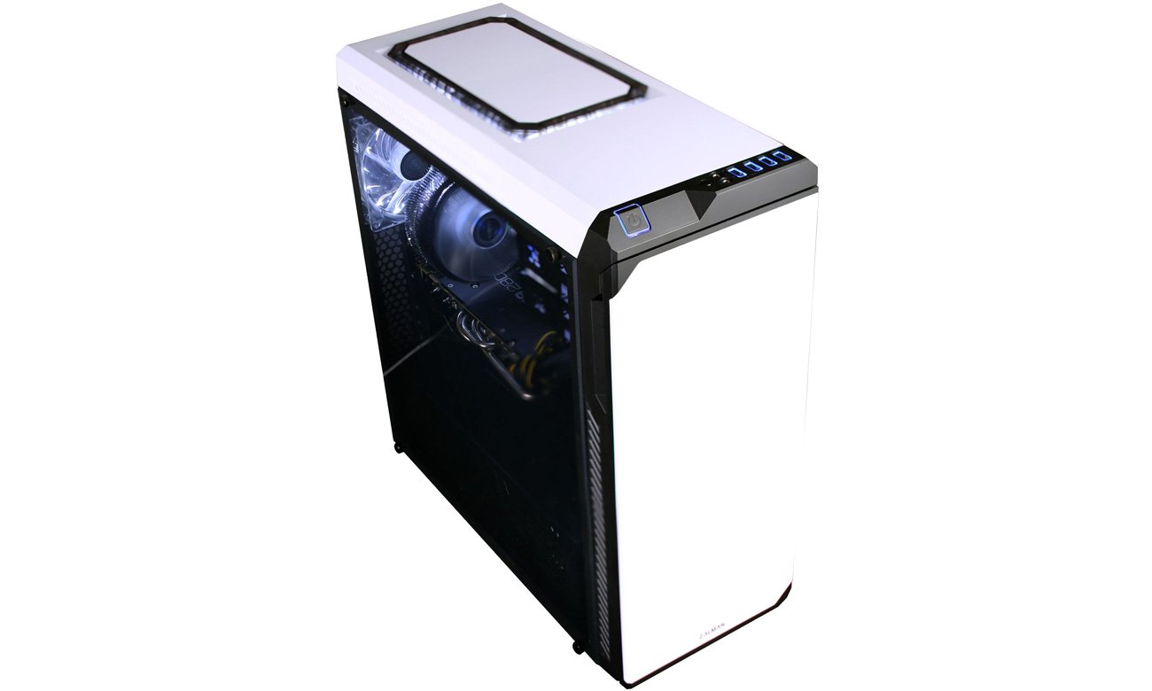 Zalman Z9 NEO PLUS biała Widok od góry