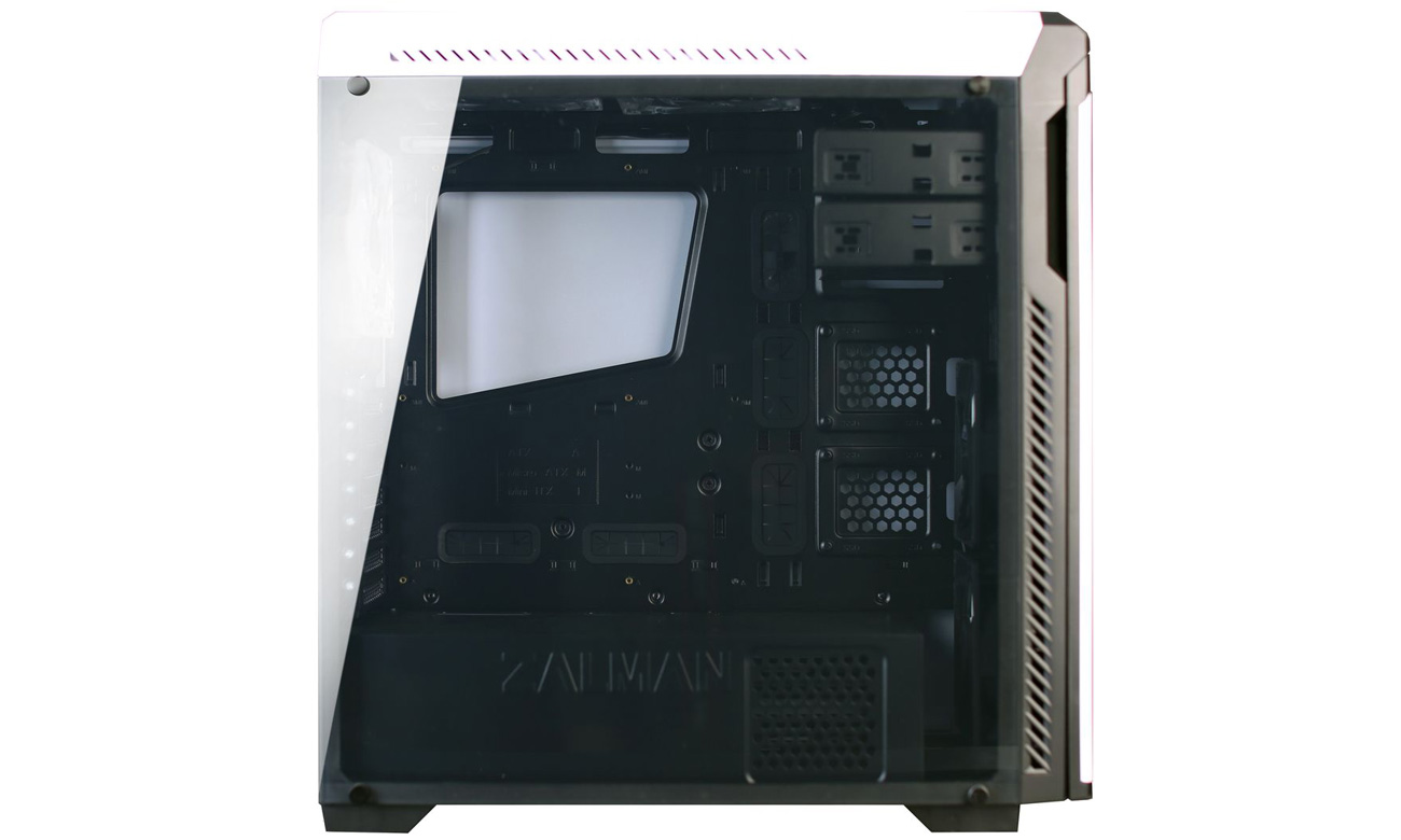 Zalman Z9 NEO PLUS biała Przezroczysty panel boczny