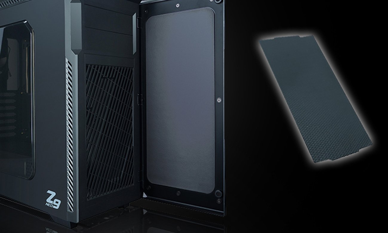 Zalman Z9 Neo Filtry Przeciwpyłowe