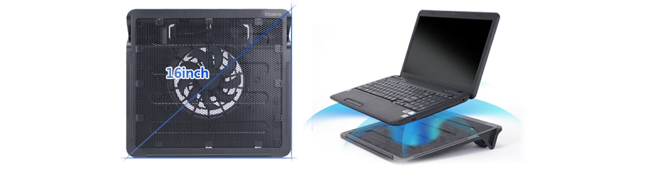 Zalman ZM-NC2 laptopy do 16 cali