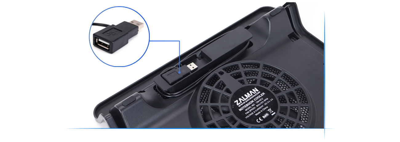 Zalman ZM-NC2 zarządzanie przewodami