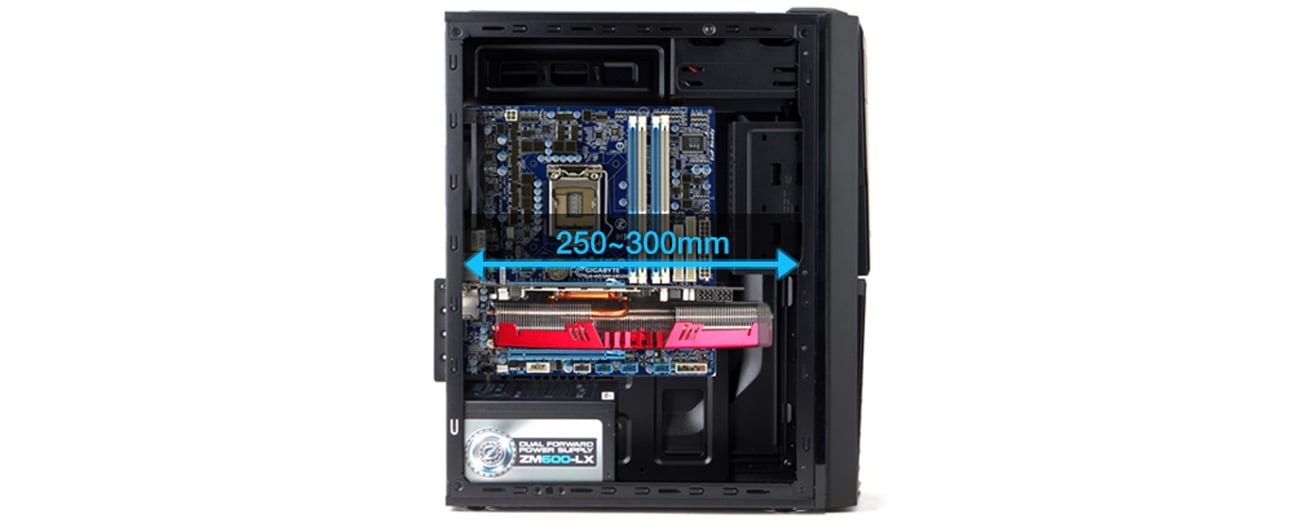Zalman ZM-T4 Plus Wnętrze