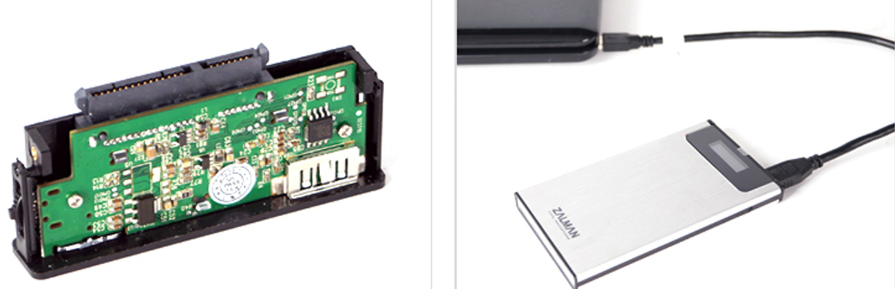 Zalman ZM-VE350 SATA i USB