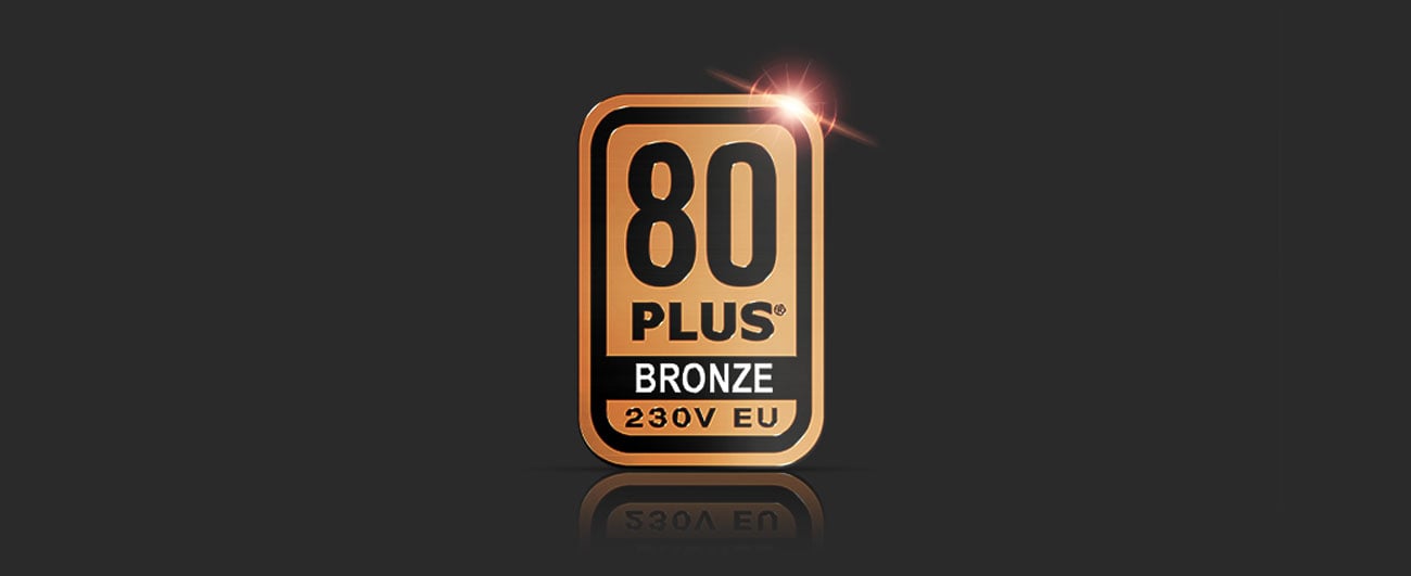 80 PLUS Bronze Zertifikat