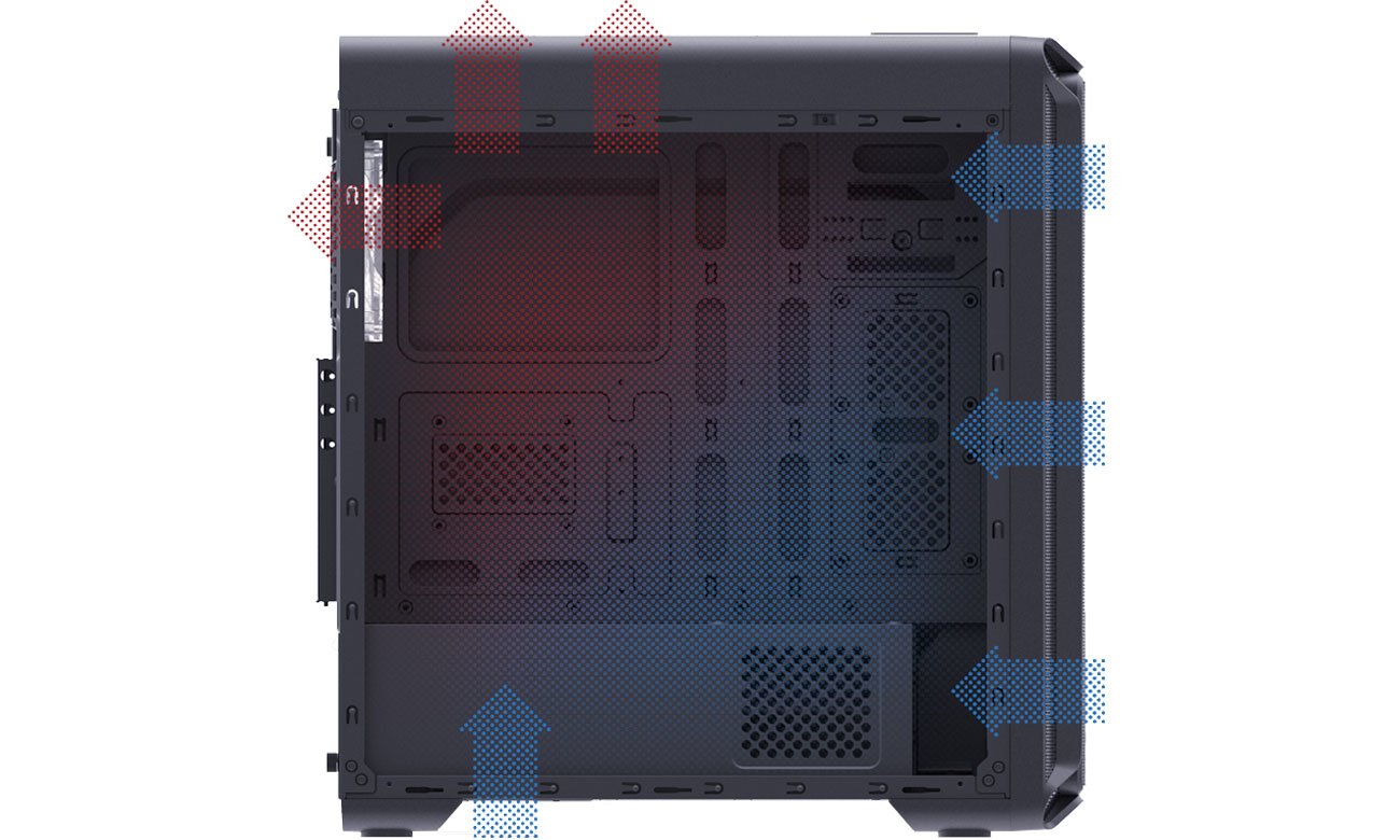 Zalman i3 Edge Wentylacja