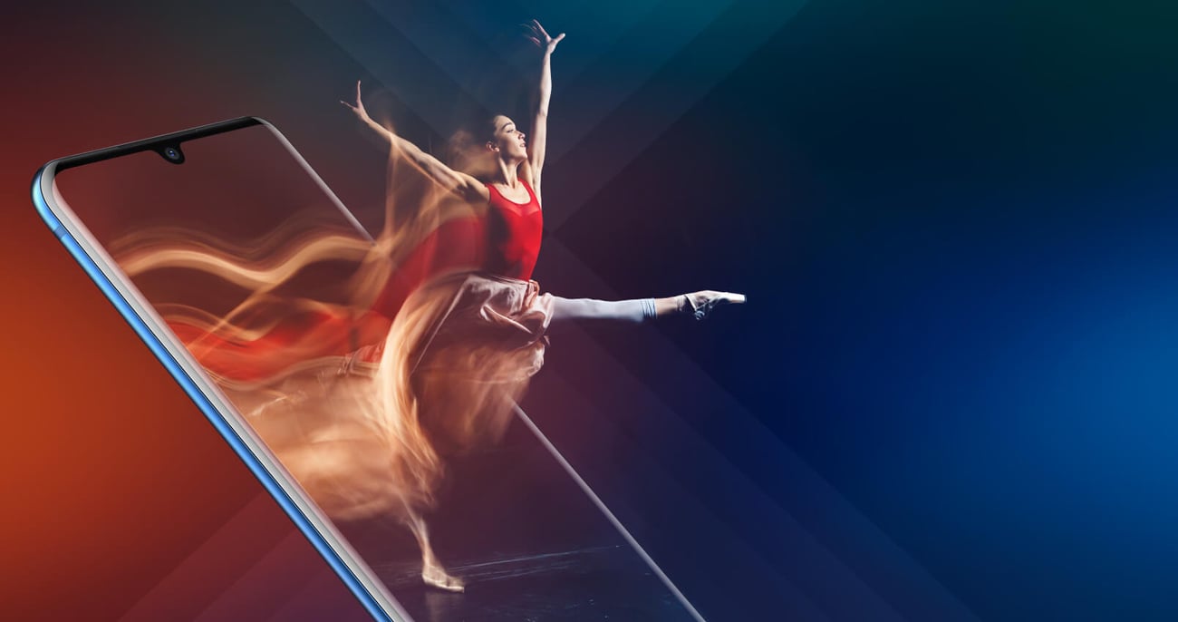 ZTE Axon 10 Pro podwójnie zakrzywiony ekran AMOLED