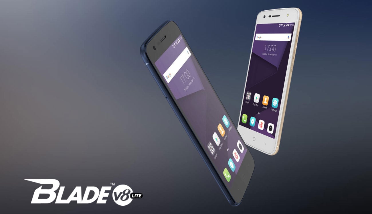 Granatowy ZTE V8 Lite metalowa obudowa ekran 5 HD