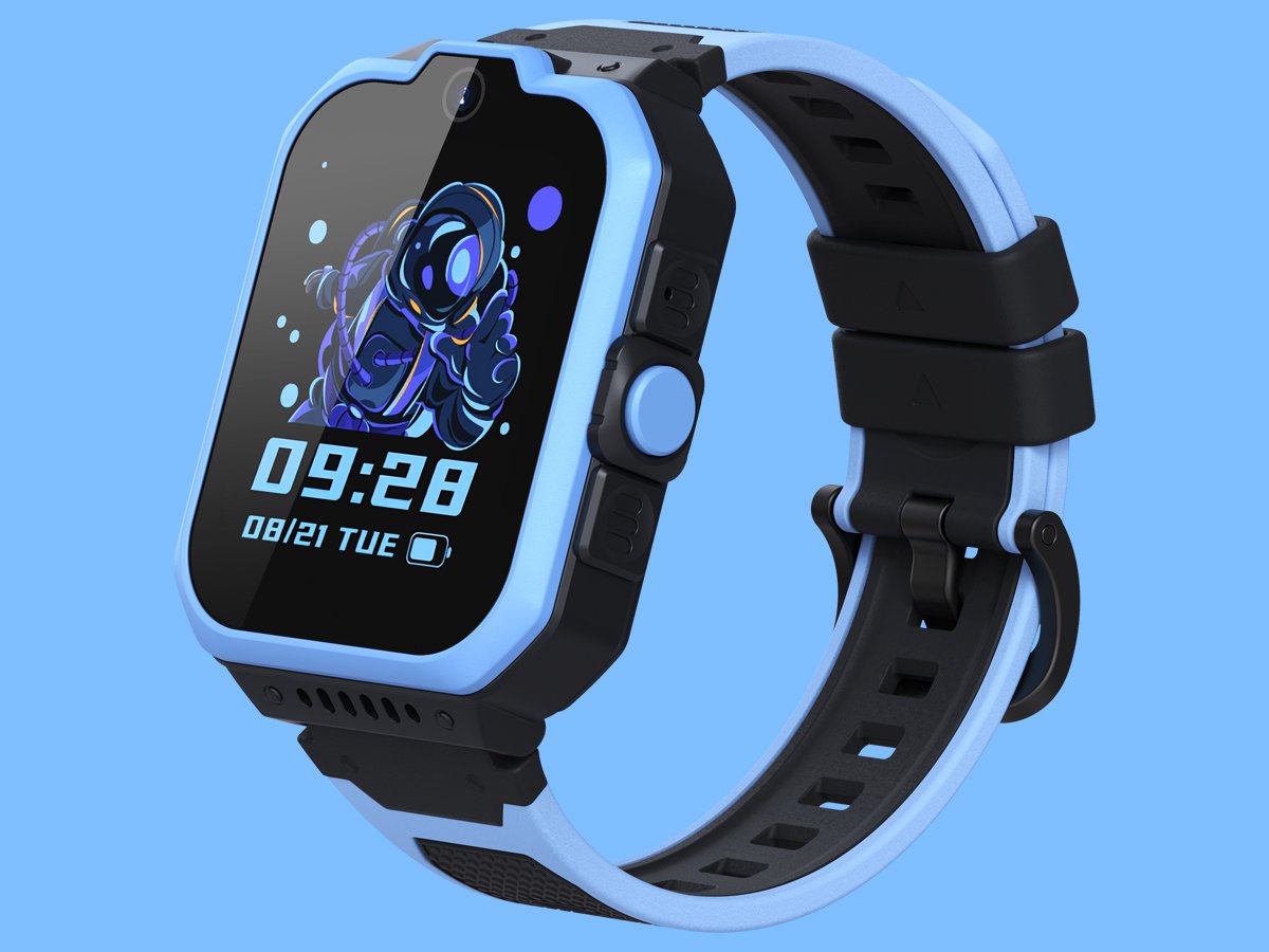 Smartwatch ZTE Kids Watch K1 Pro LTE Niebieski - Grafika z tłem