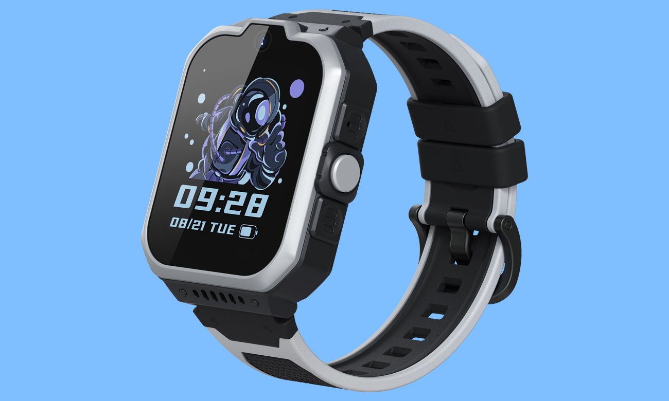 Smartwatch ZTE Kids Watch K1 Pro LTE Grau - Grafik mit Hintergrund