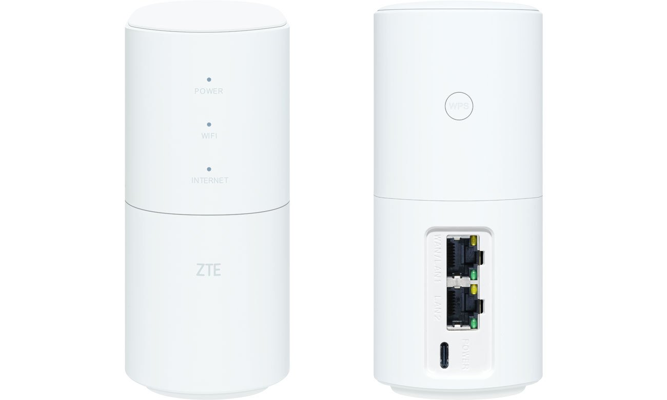 ZTE MF18A widok z przodu i z tyłu