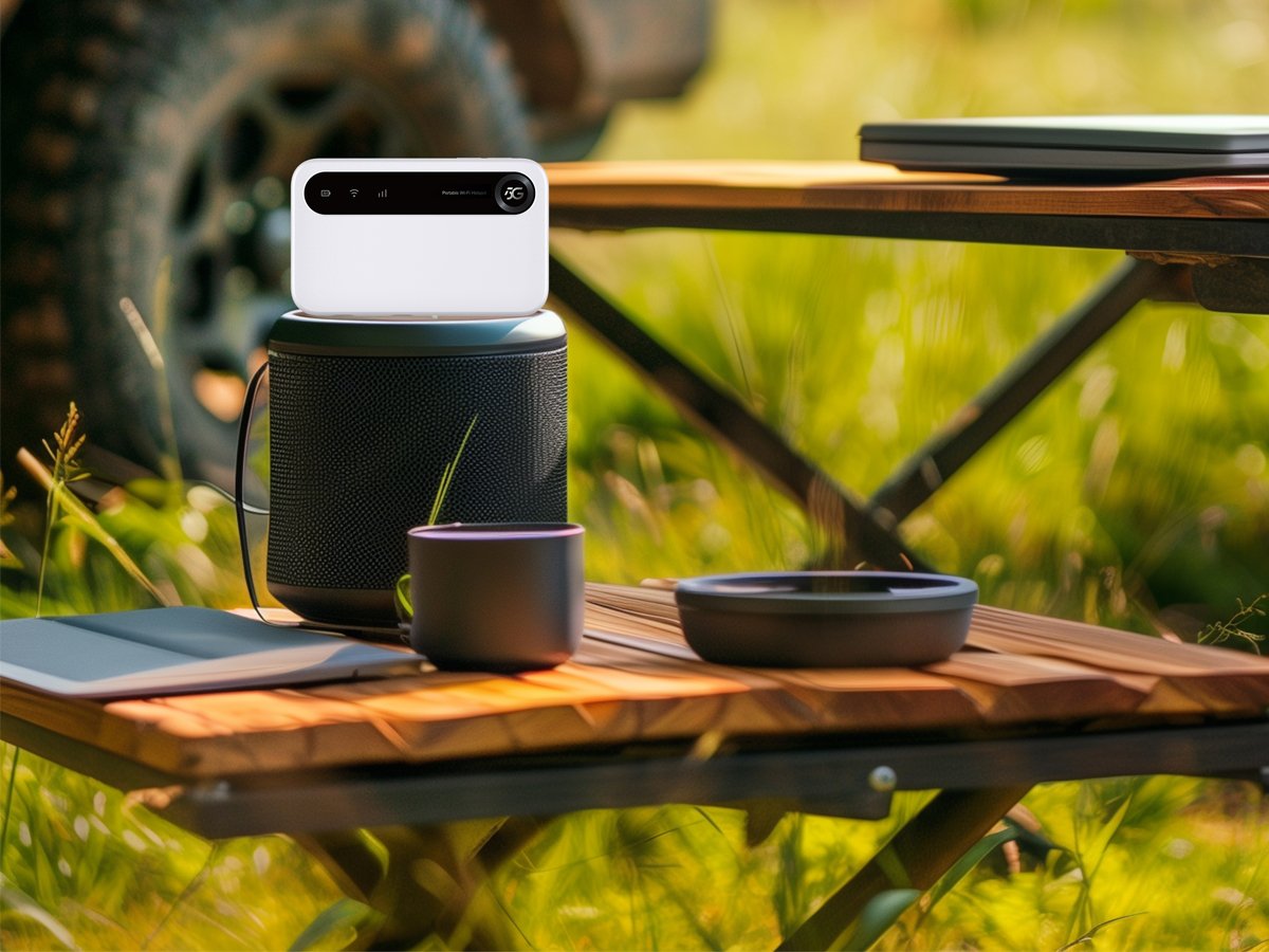 Mobilny router ZTE U50 (5G, Wi-Fi 6 AX) - Grafika lifestyle