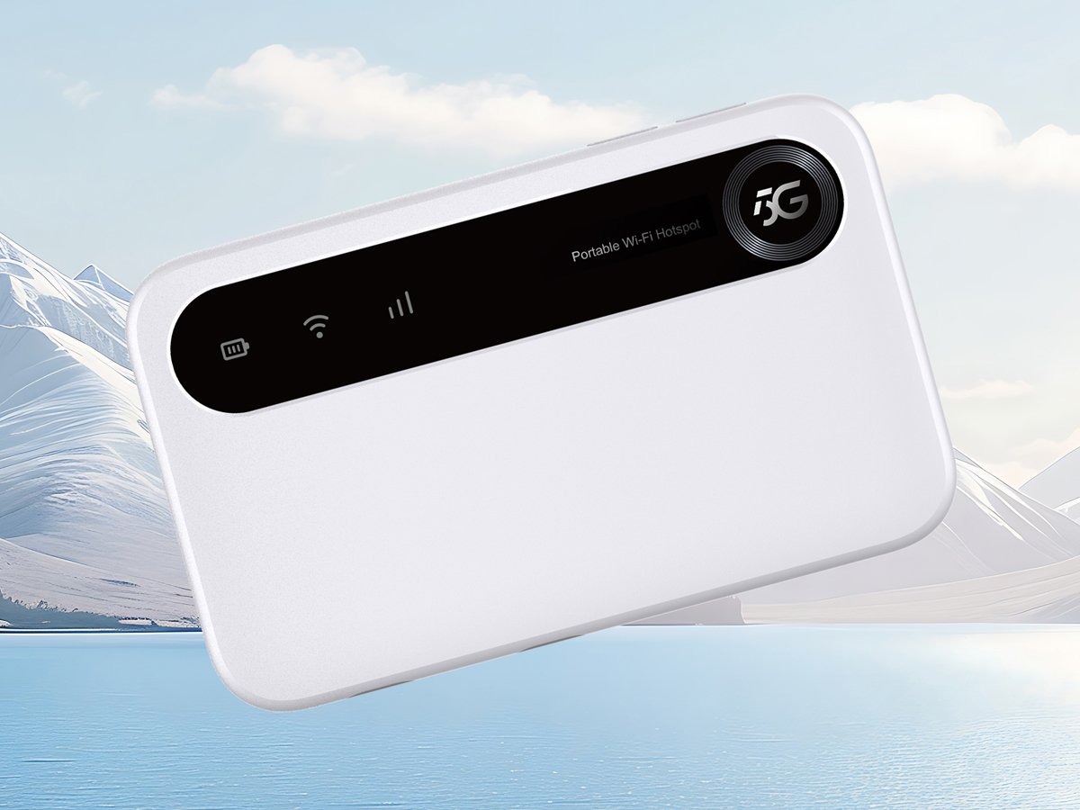 Mobilny router ZTE U50 (5G, Wi-Fi 6 AX) - Grafika lifestyle